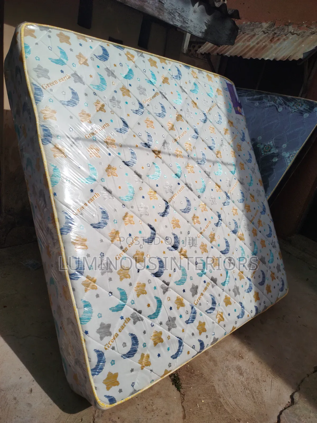 The Greenearth Semi-Orthopaedic Mattress 6 by 6ft (14inches)