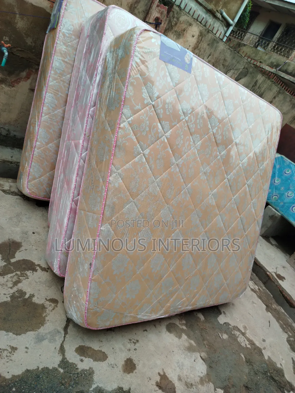The Greenearth Semi-Orthopaedic Mattress 6 by 6ft (14inches)