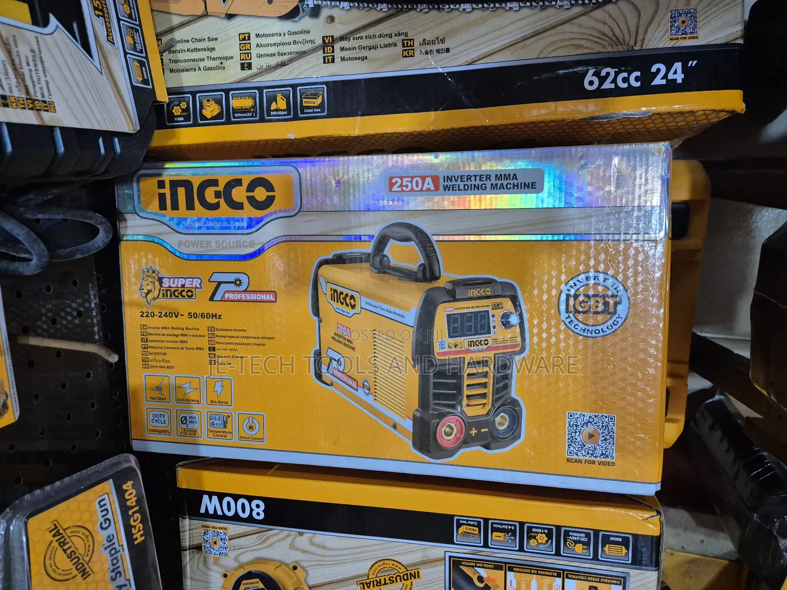 Ingco Inverter Welder - 250a - LCD Display (Mma2006)
