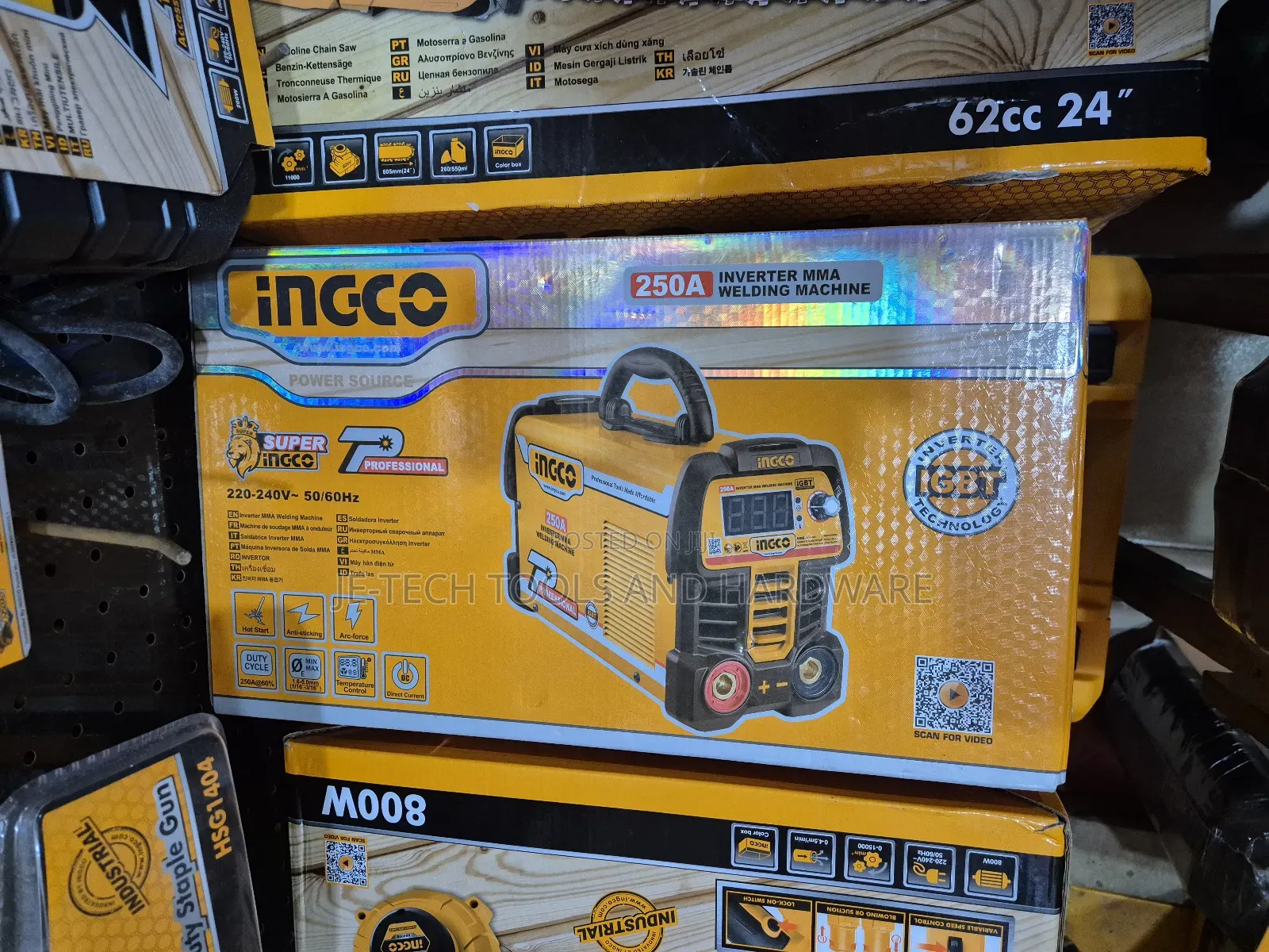 Ingco Inverter Welder - 250a - LCD Display (Mma2006)
