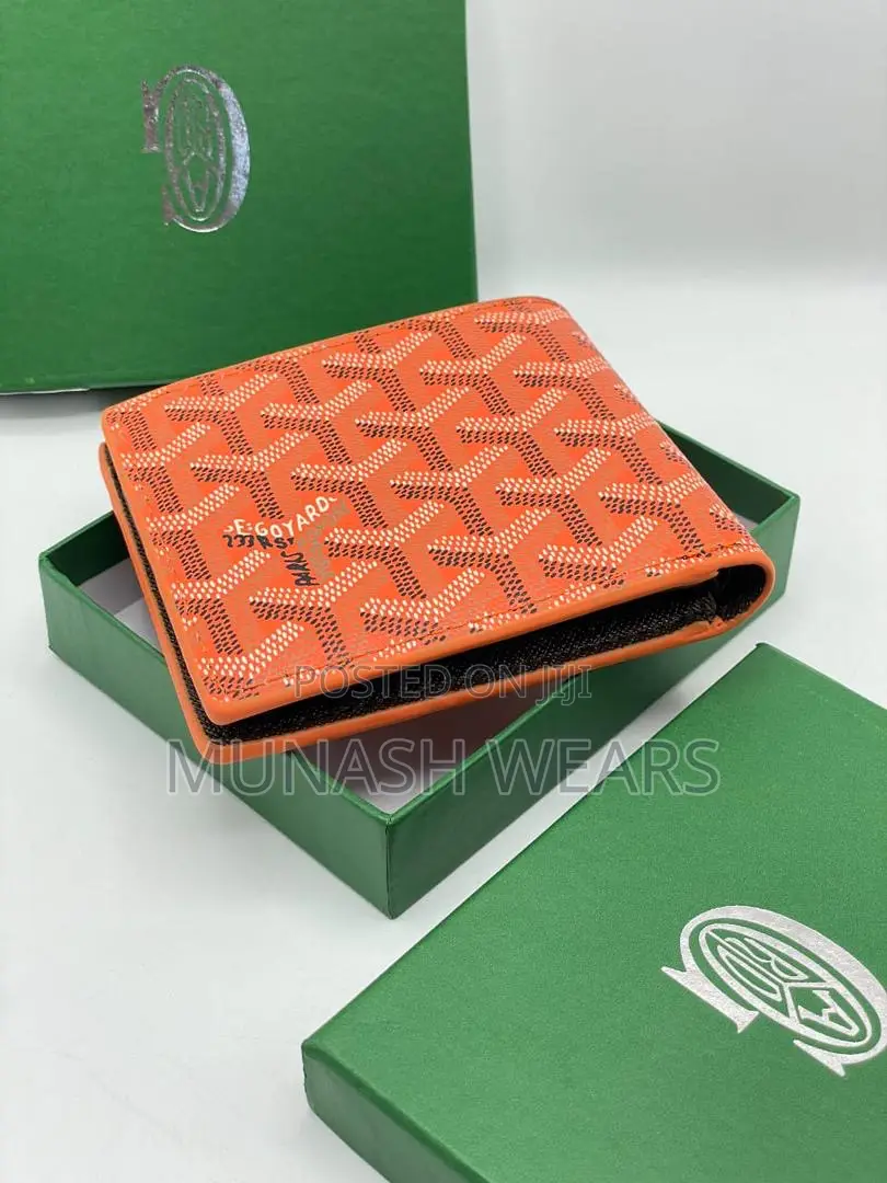 Original Leather Goyad Purse
