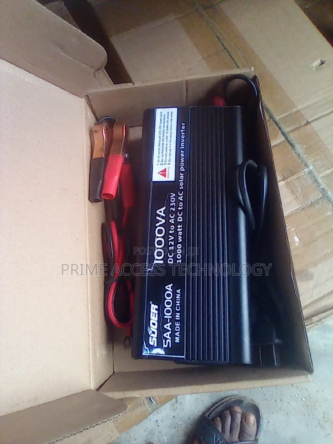Quality 1000watts 12v Inverter With Changer and Display