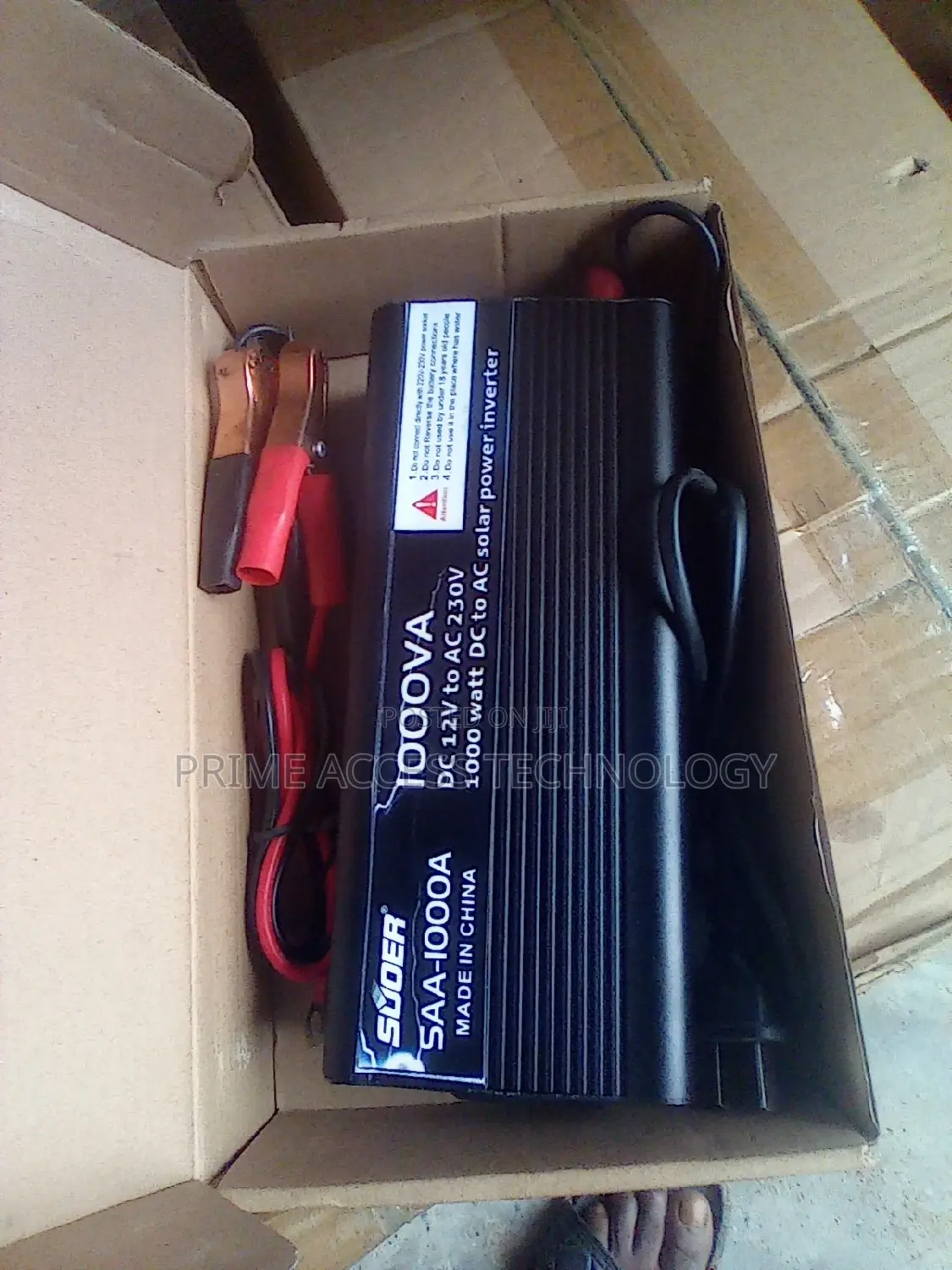 Quality 1000VA 12v Inverter With Changer and Volt Display