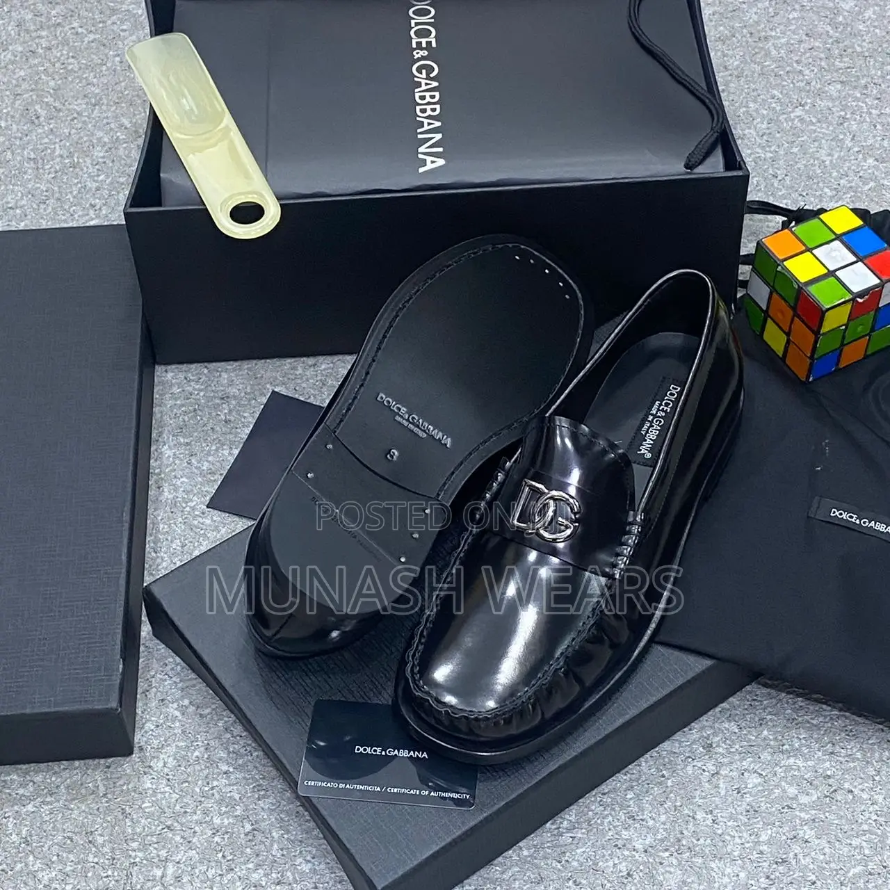 Italian Leather D G Shoe, Nationwide Delivery