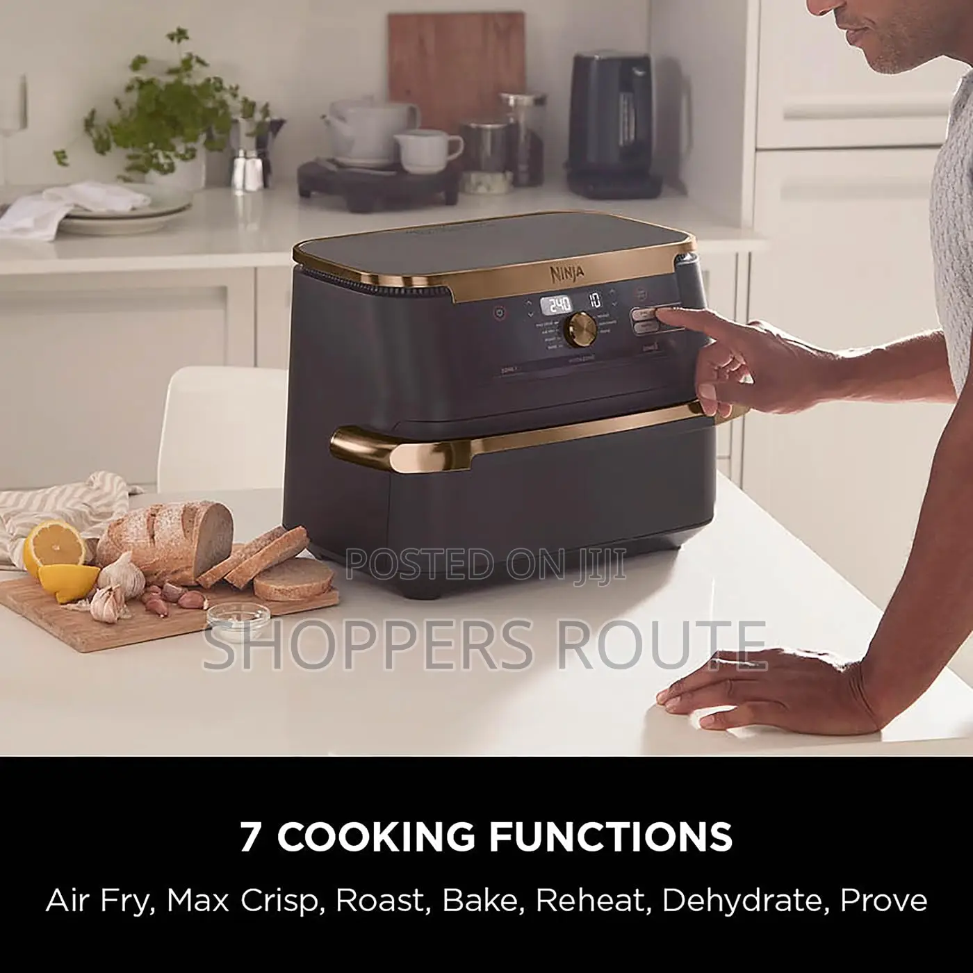 Ninja Foodi Flexdrawer 10.4L Dual Zone 7-in-1 Air-fryer