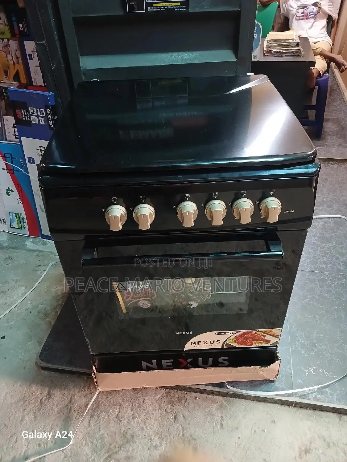 Nexus 60X60 4burner Gas Cooker With 3years Warranty