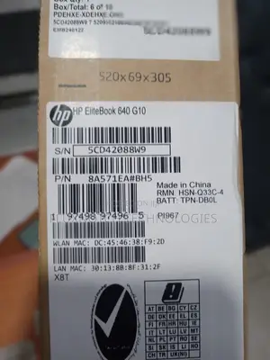 New Laptop HP EliteBook 640 G10 16GB Intel Core i7 SSD 512GB