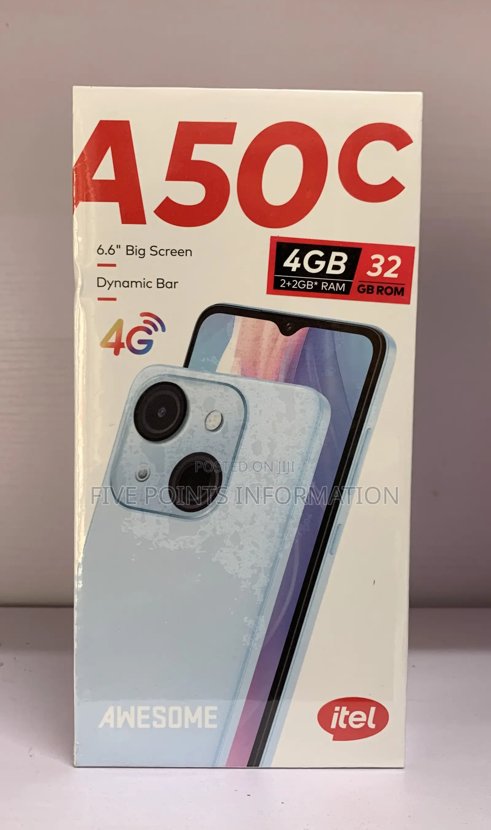New Itel A50C 32 GB Blue
