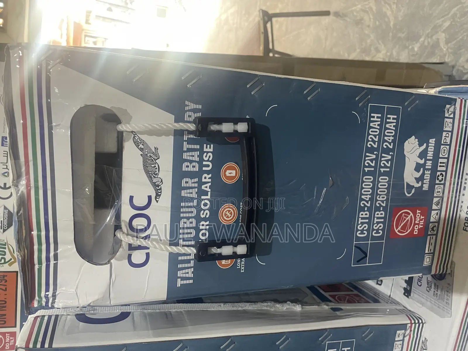 240A Croc Tubular Batteries