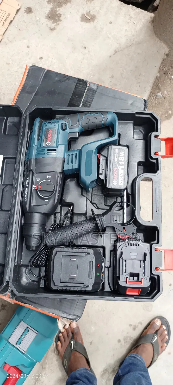 Bosch Cordless Rotary Hammer
