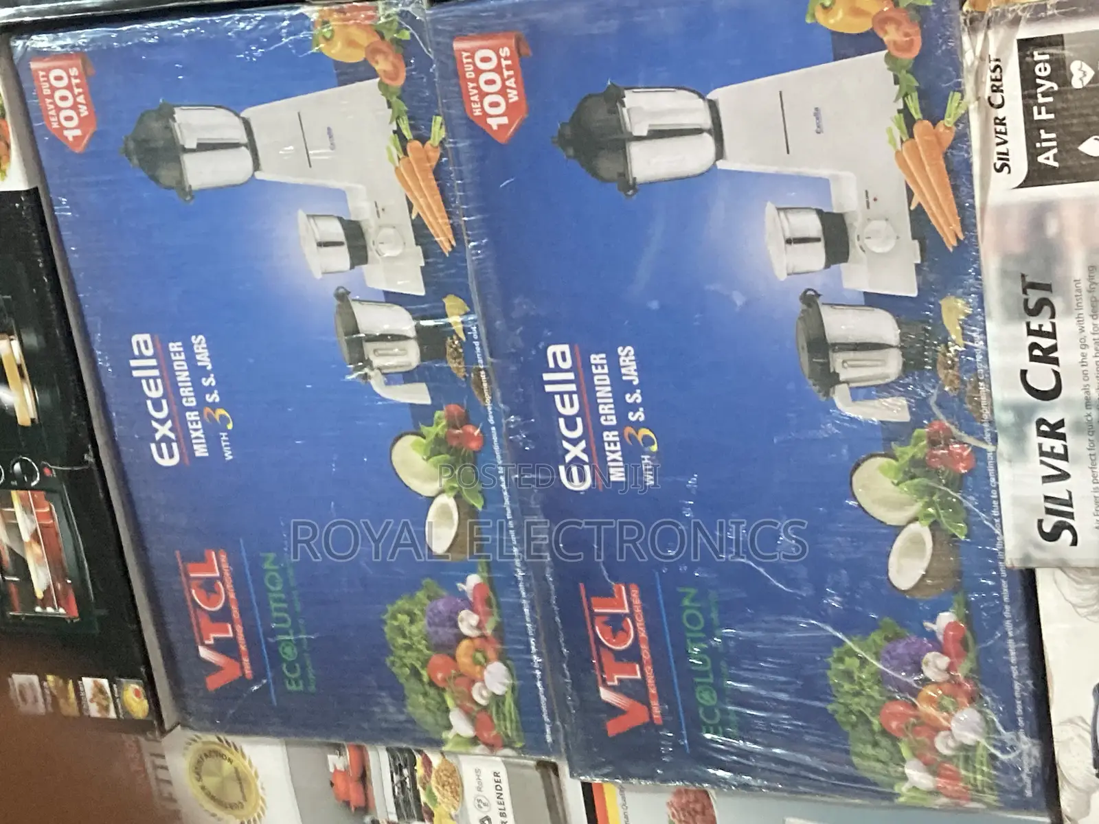 VTCL Excella Mixer Grinder With 3 Jars