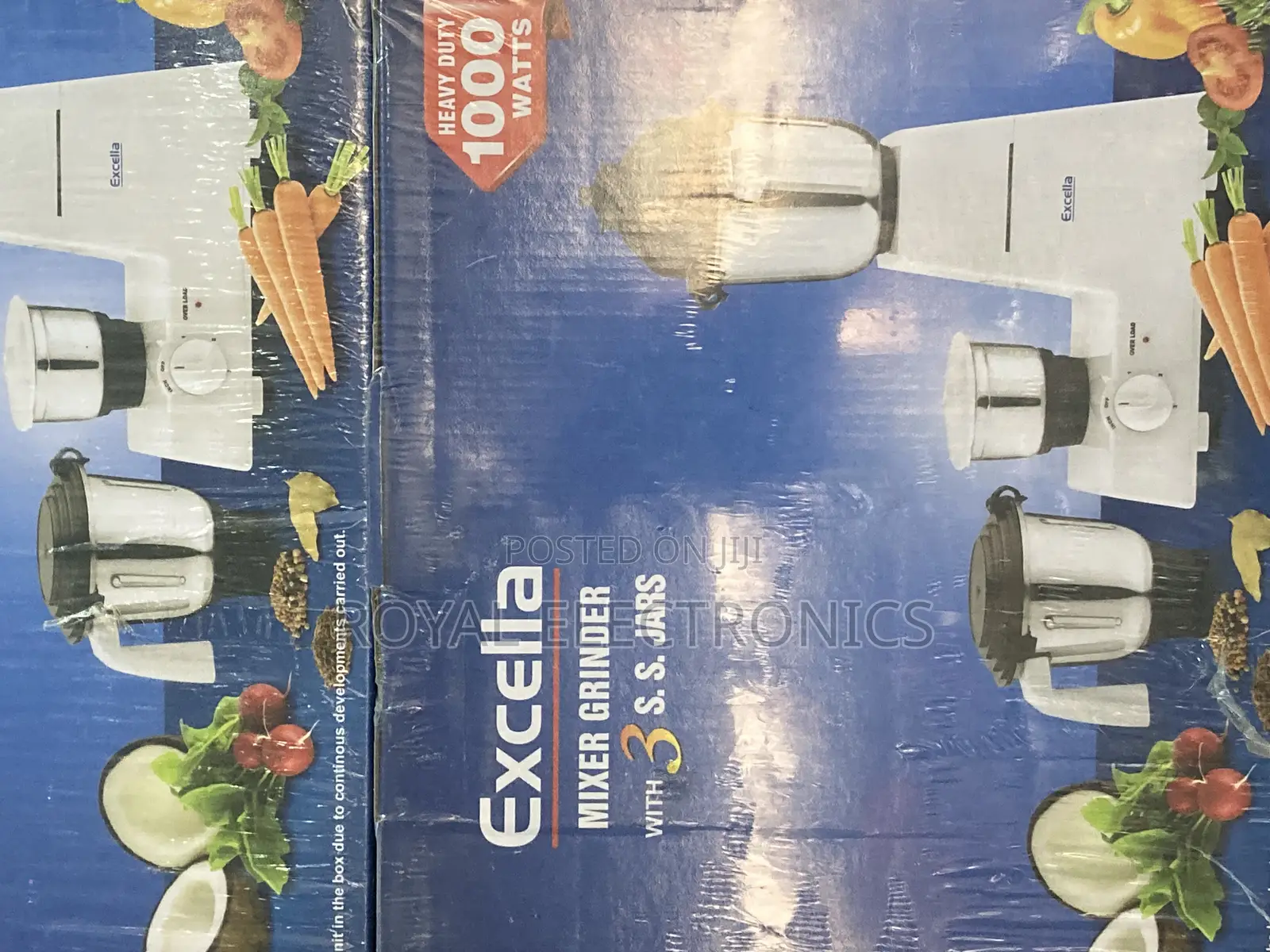 Brand New Heavy Duty VTCL Excella Mixergrinder(Saves Energy)