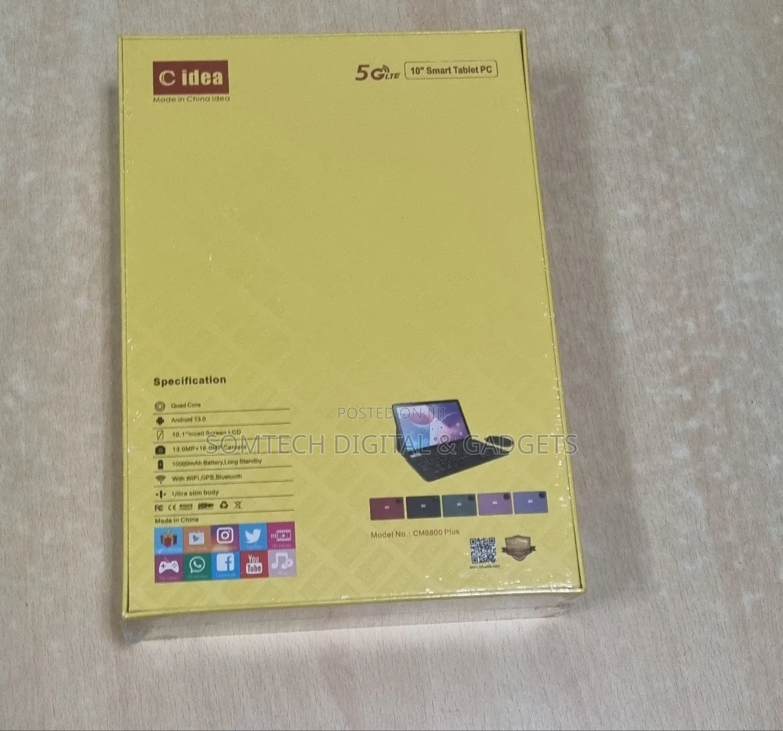 New C idea CM8800 Plus 512 GB Black