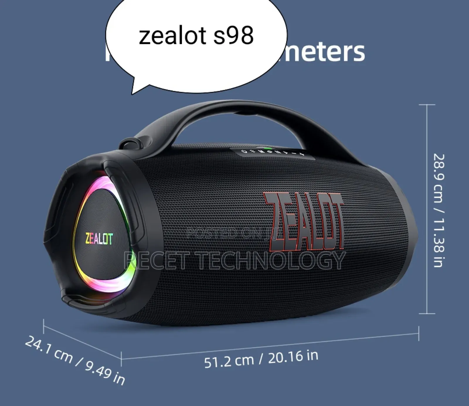 Zealot S98 Powerful Speaker
