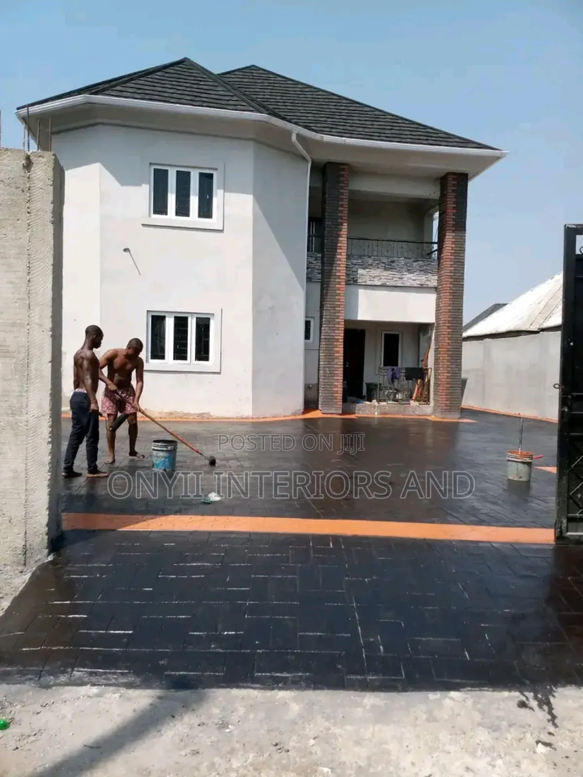 Sealing and Polishing of Interlock and Stamp Concrete Floor