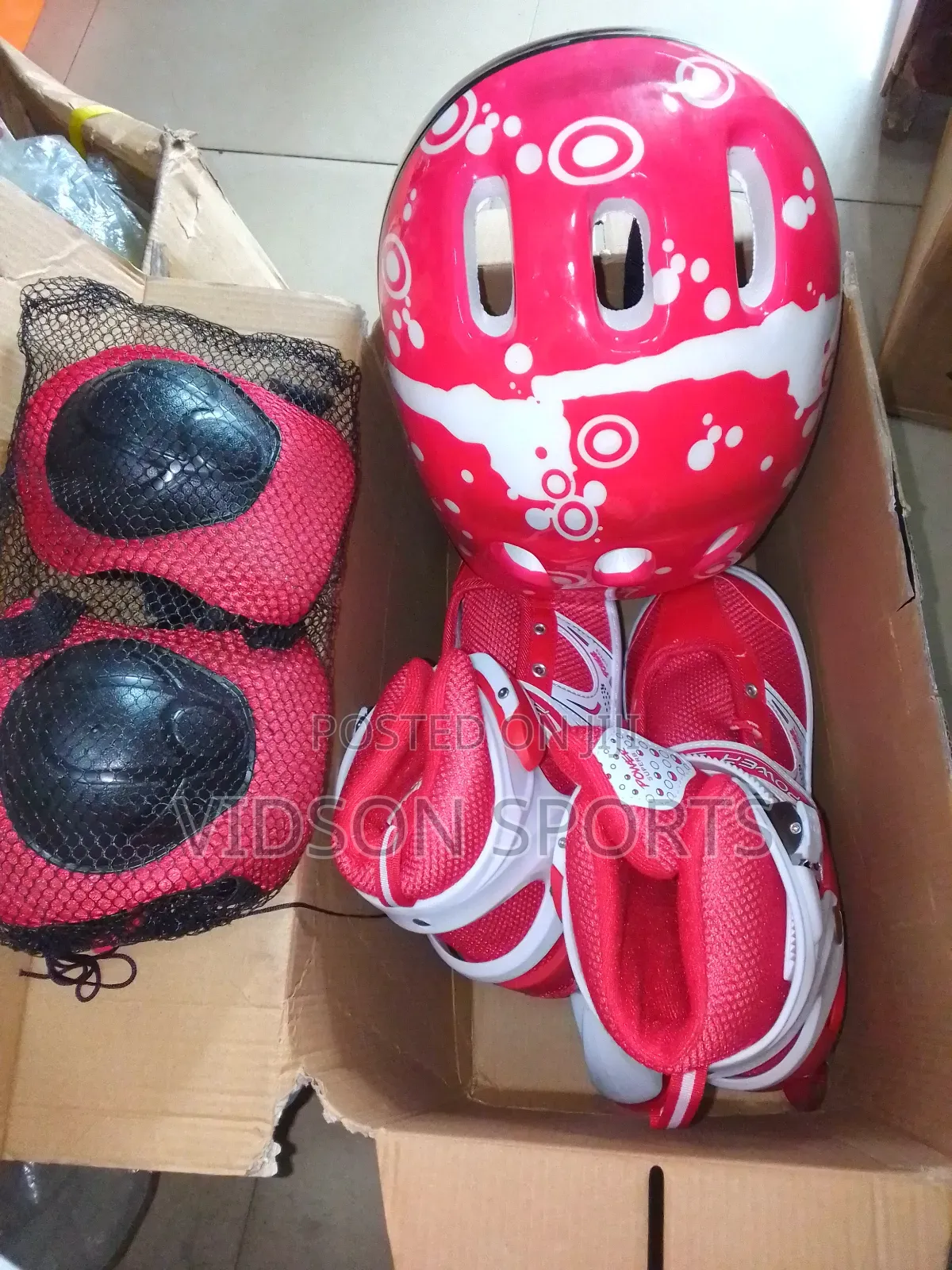 Set of Children Skating Shoe