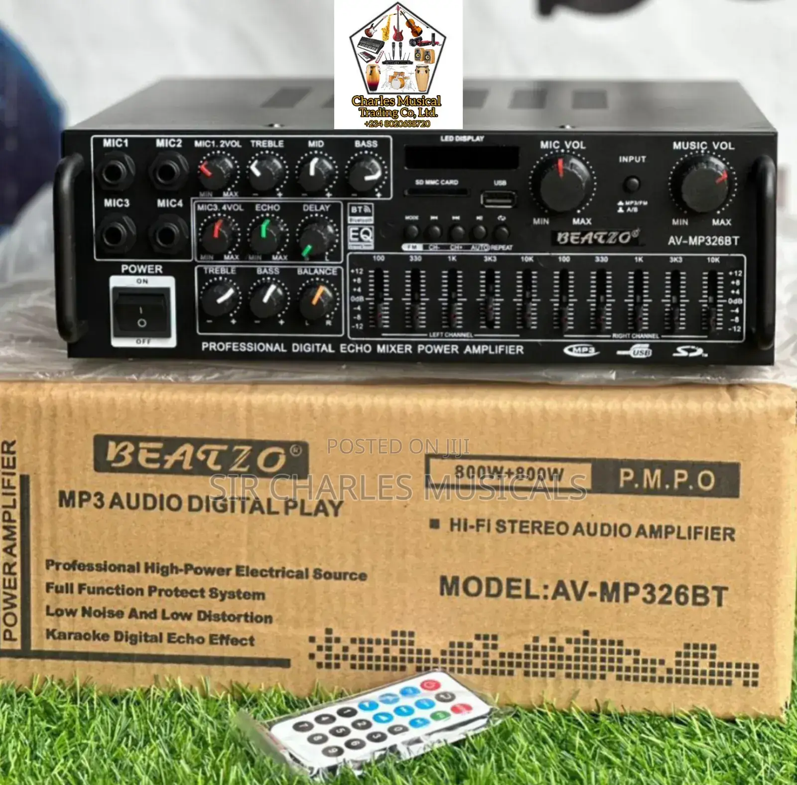 High Quality Beatzo AV-MP326BT Amplifier