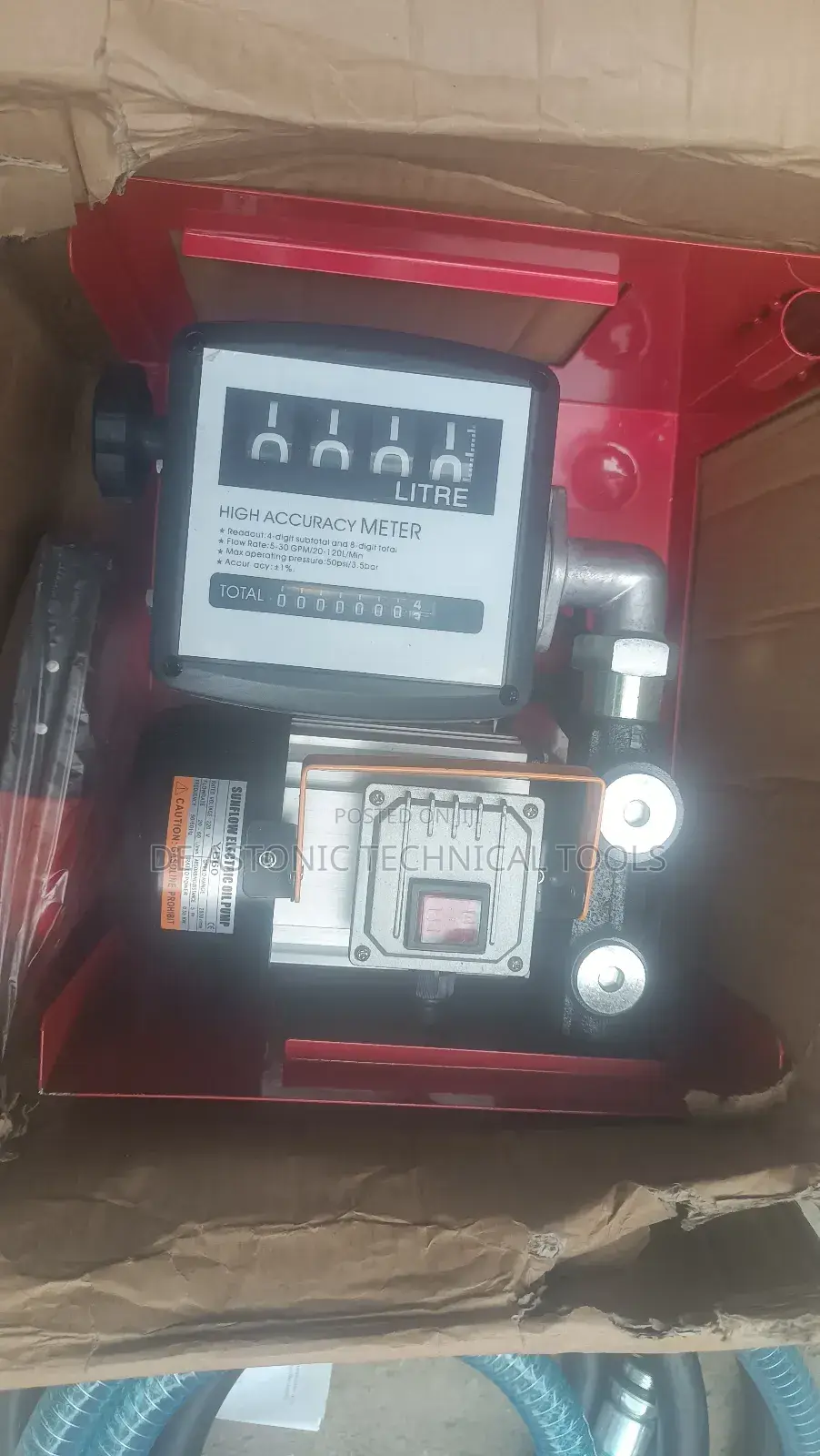 Analogue Flowmeter Dispensing Machine