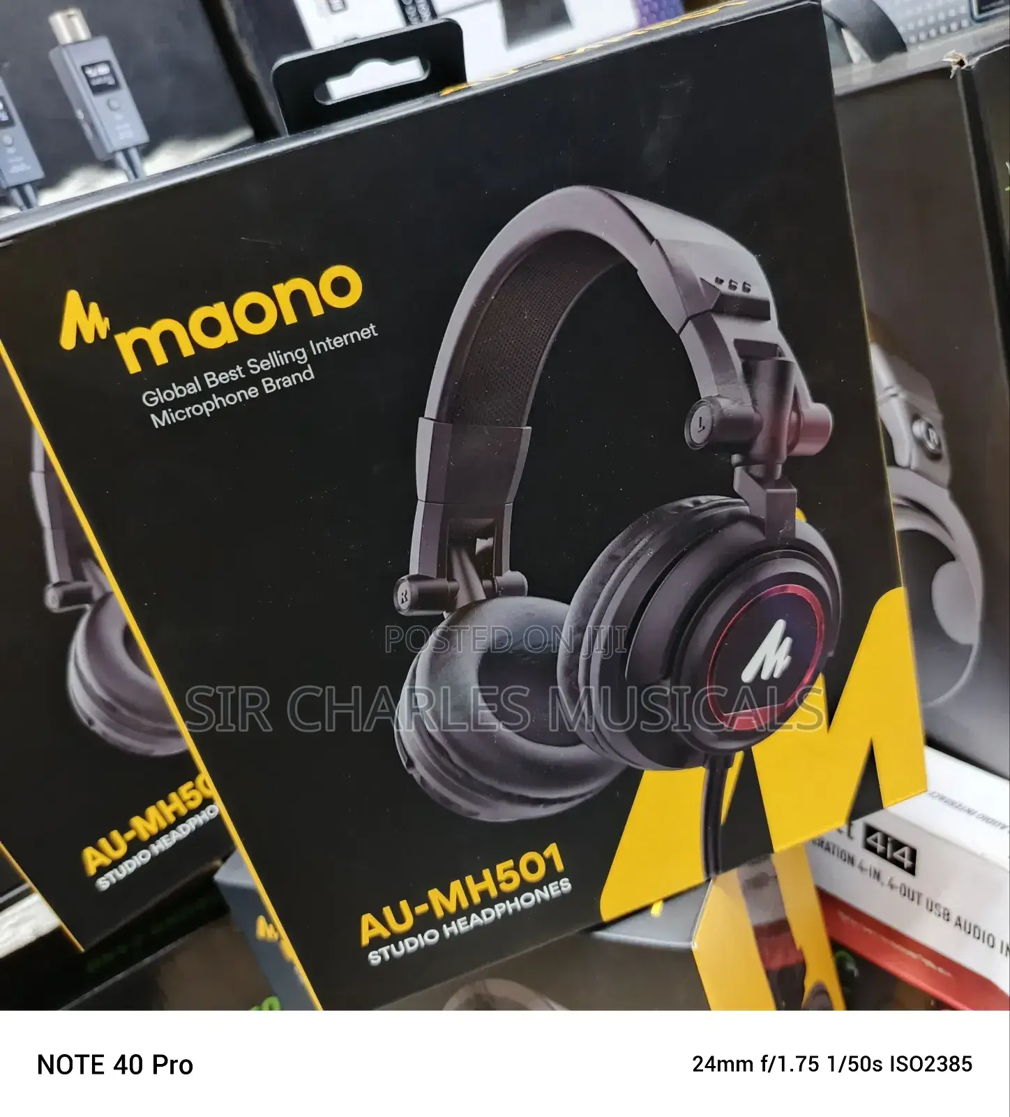 High Quality Maono AU-MH501 Professional Studio Headphone