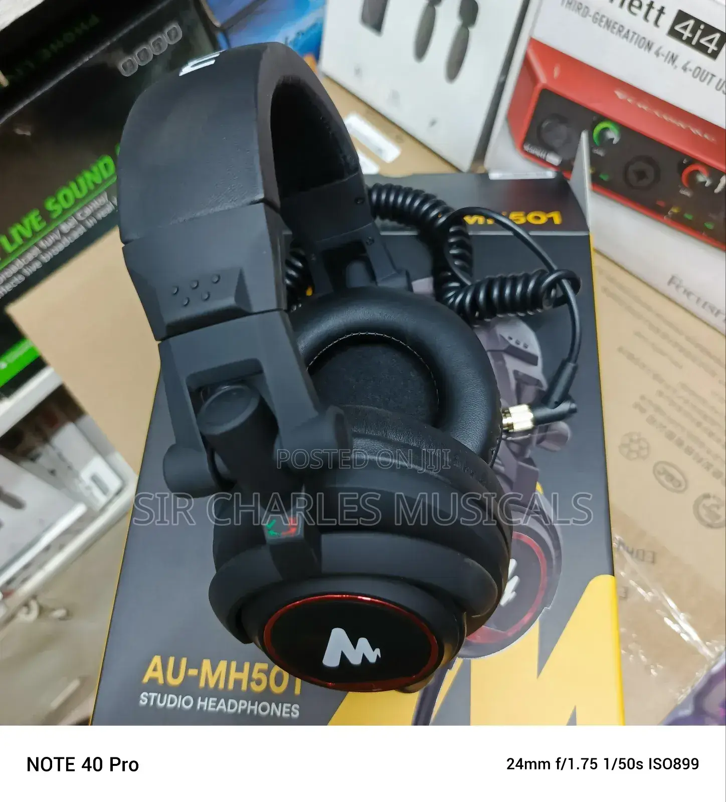 High Quality Maono AU-MH501 Professional Studio Headphone