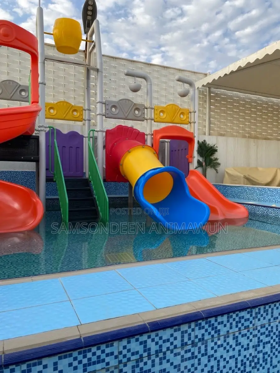 Giant Swimming Pool Swing Set