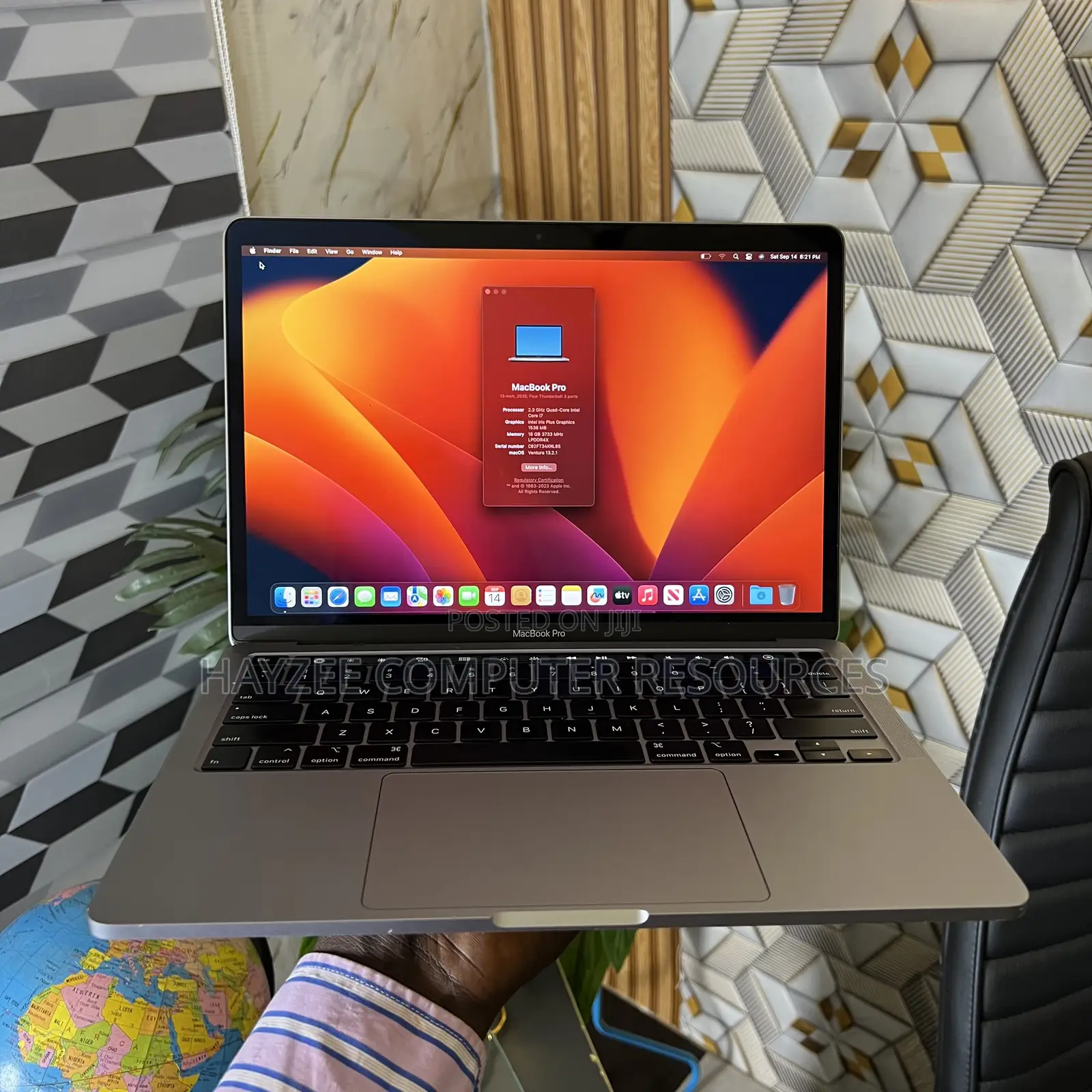 Laptop Apple MacBook Pro 2020 16GB Intel Core I7 SSD 512GB
