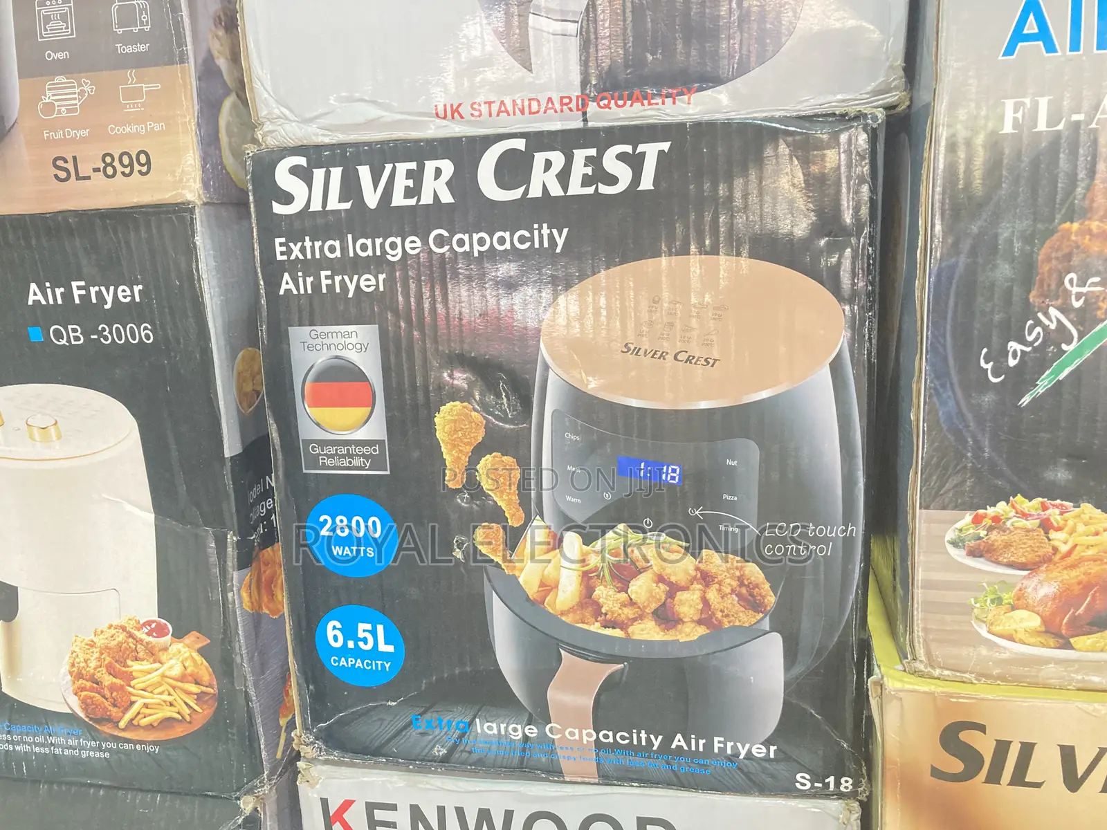 Original Silver Crest Extra Large Capacity Air Fryer S-18