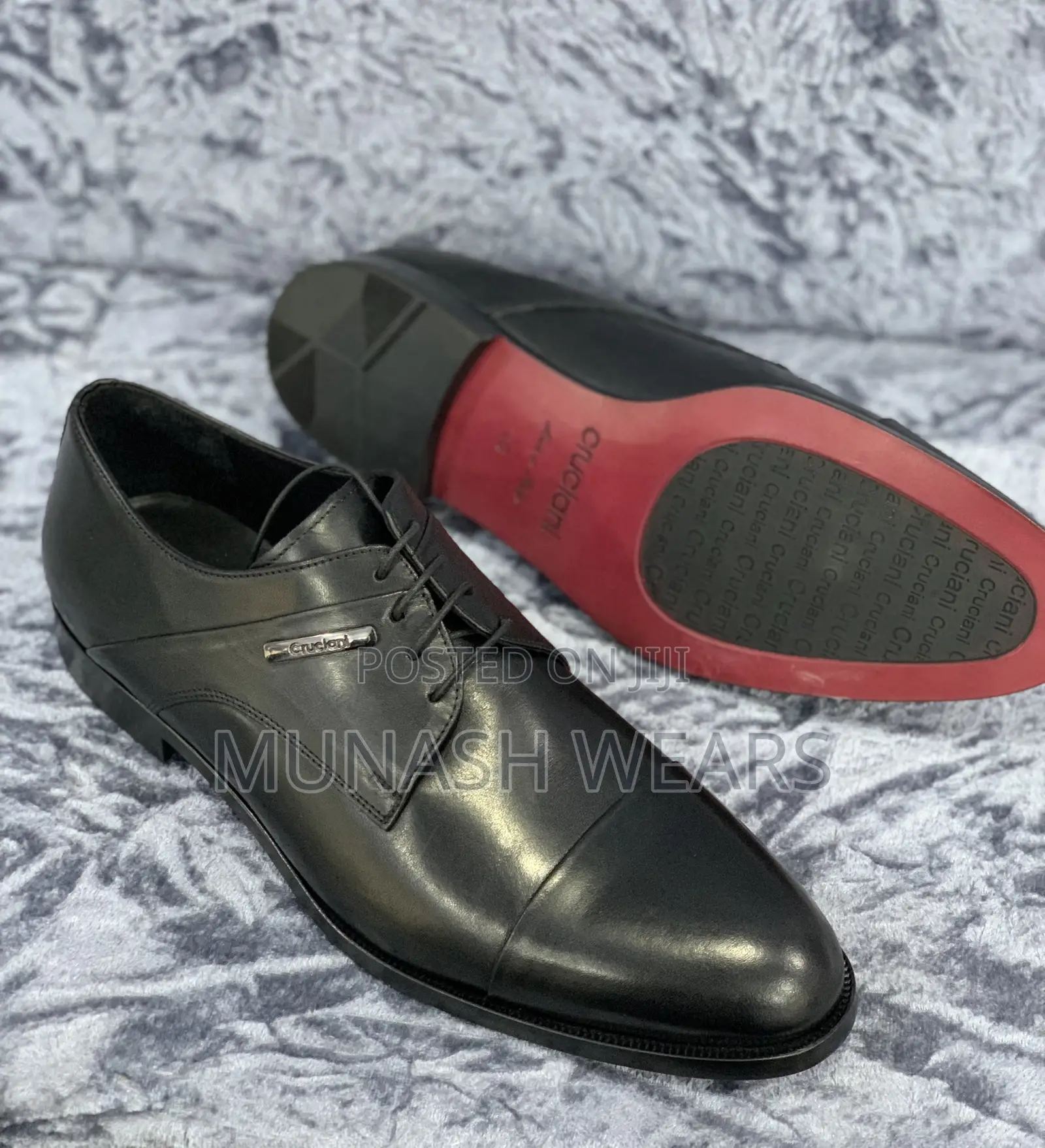 Pure Italian Cruciani Leather Shoe 40-47, Nationwide Delive