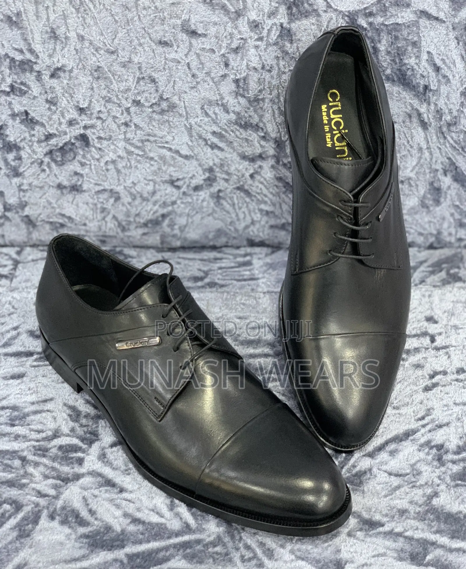 Pure Italian Cruciani Leather Shoe 40-47, Nationwide Delive