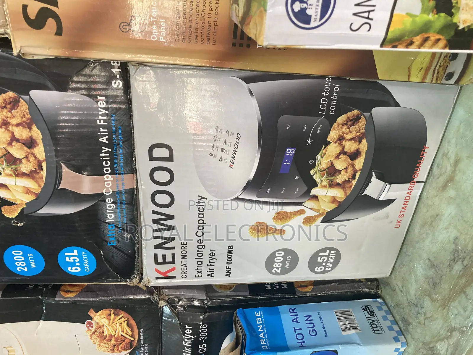 Kenwood Air Fryer With Digital Display 6.5l