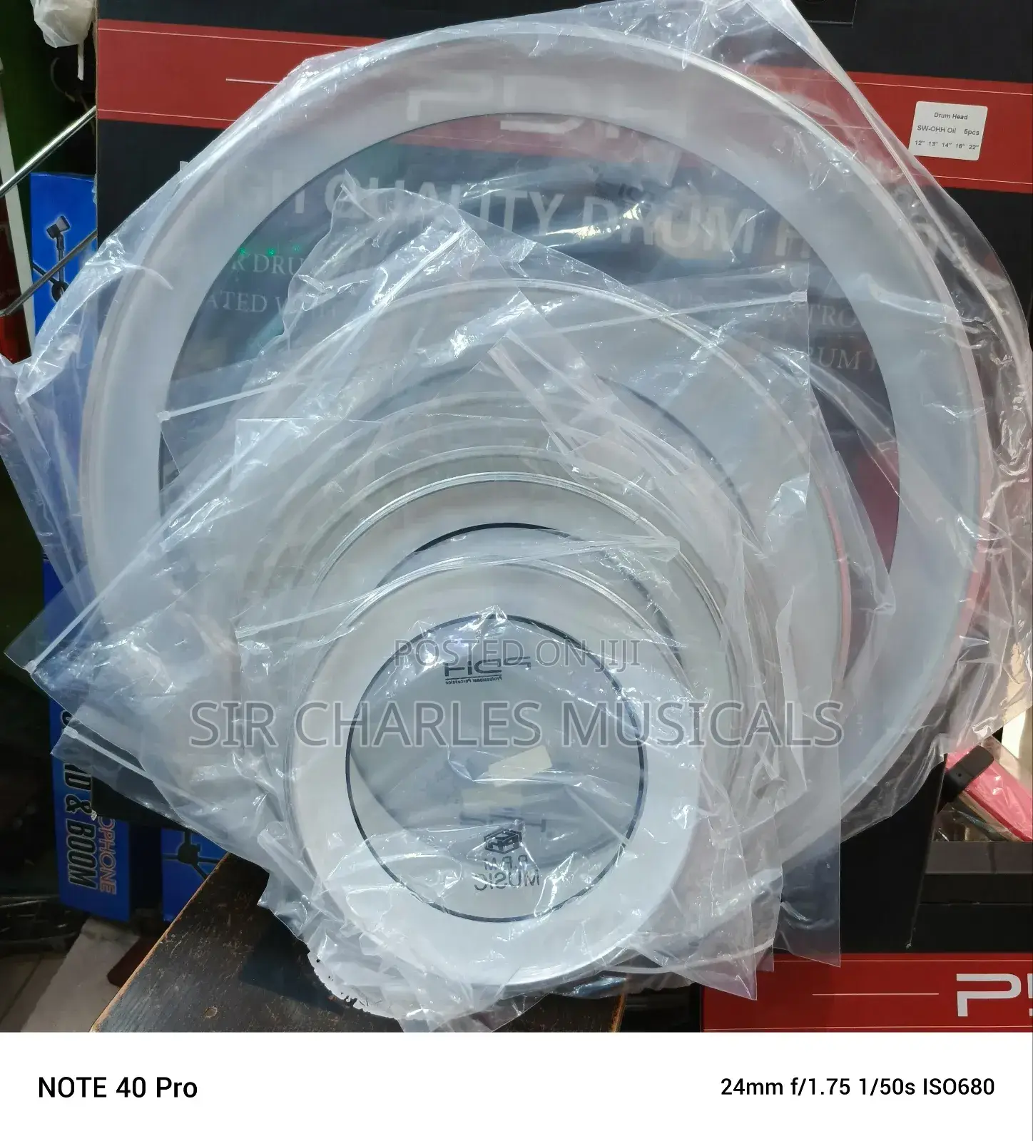 High Quality PDH Drum Head 7 Sets
