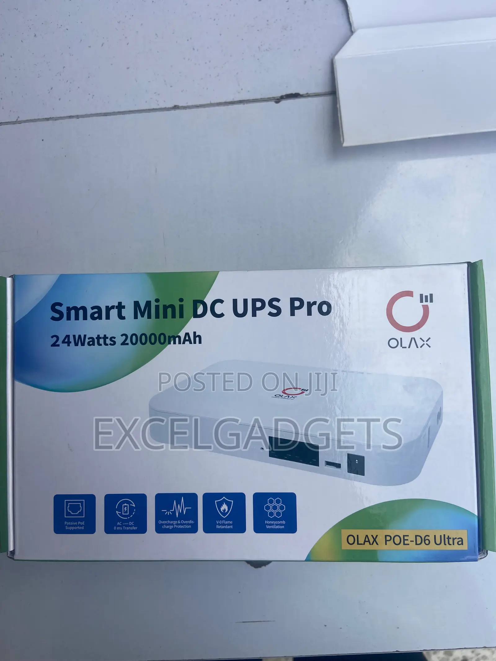 Smart Mini Dc / Router Power Bank , 24 Watts -20000mah