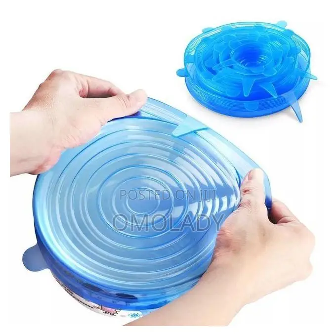 6pcs Silicone Food Cover