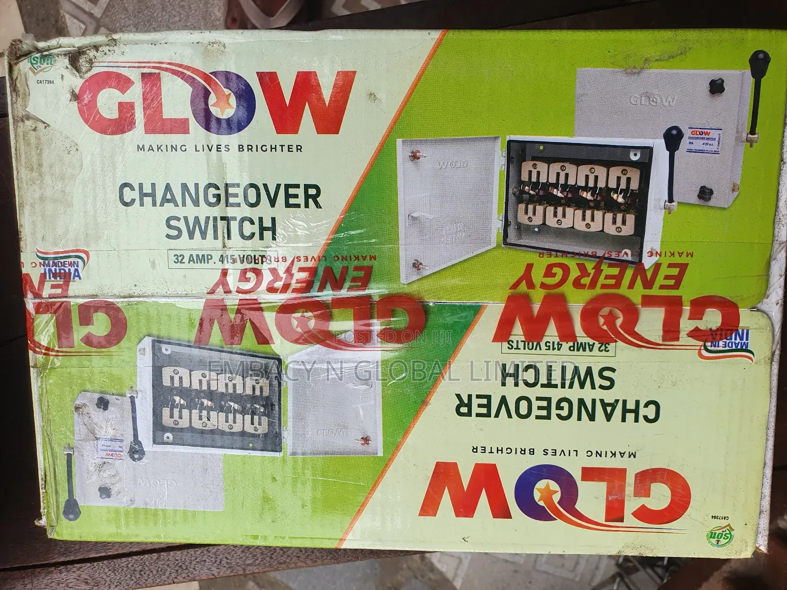 32amps Changeover Glow