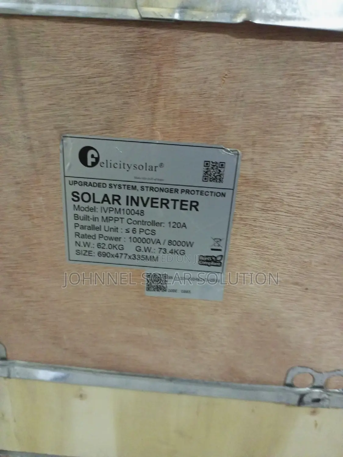 10kva 48v Felicity Solar Hybrid Inverter