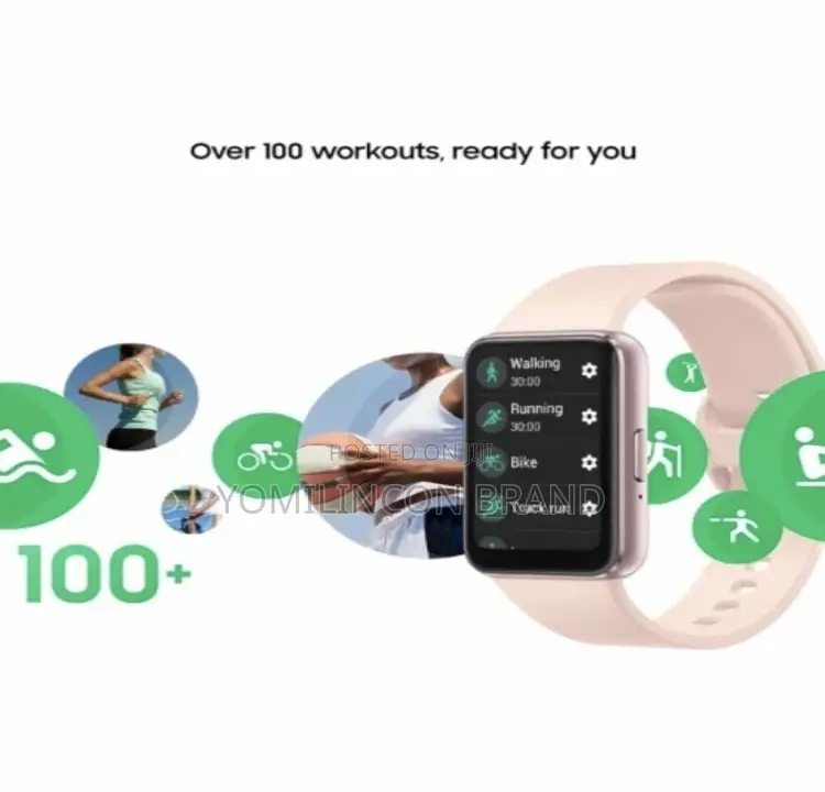 SAMSUNG Galaxy FIT 3 [2024] 1.6" AMOLED Display Pink Gold