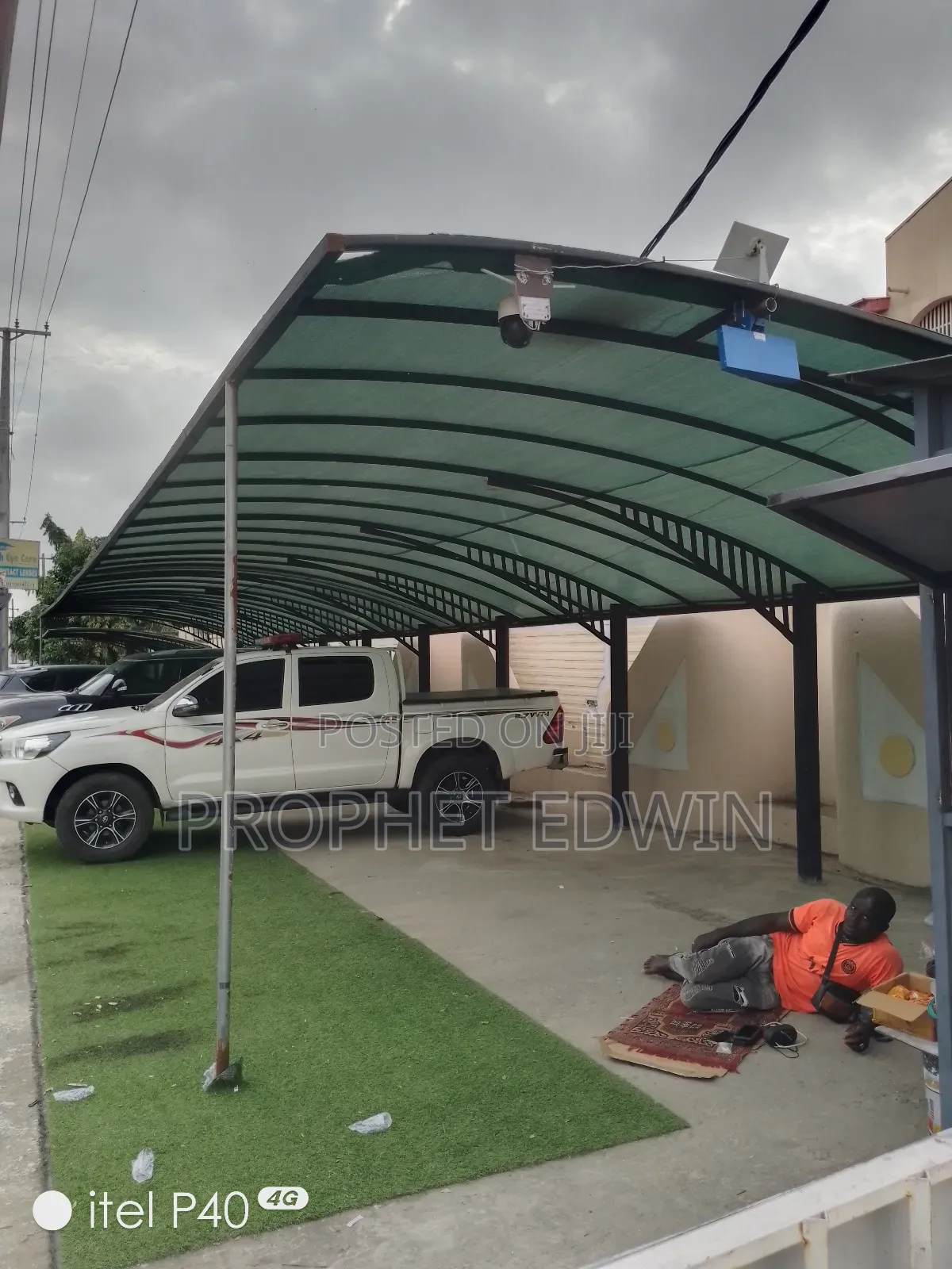 Dampalon Shade Installer Job