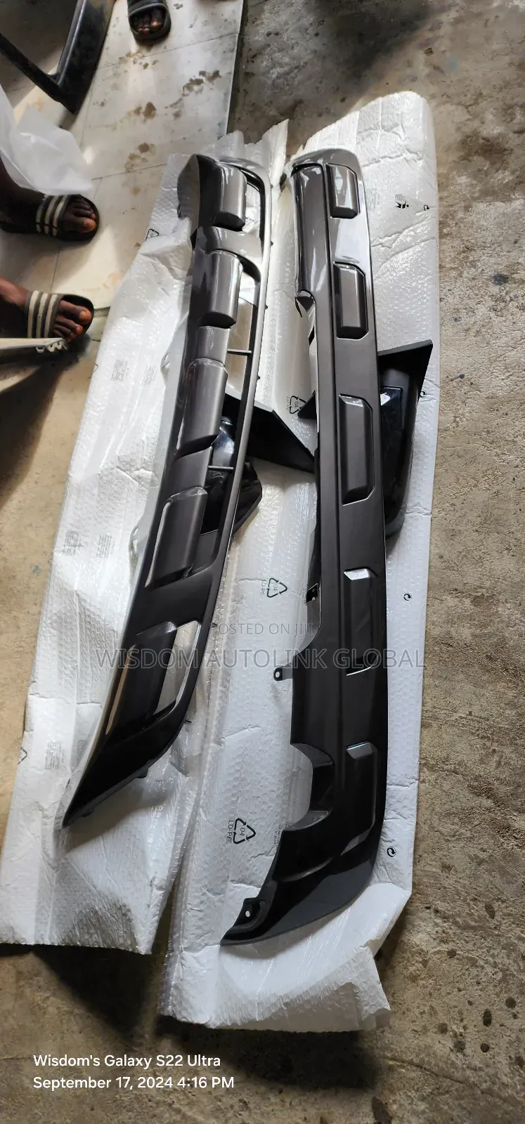 Front AND Rear Bumper Padded for Lexus Gx460 2023/24 Direct