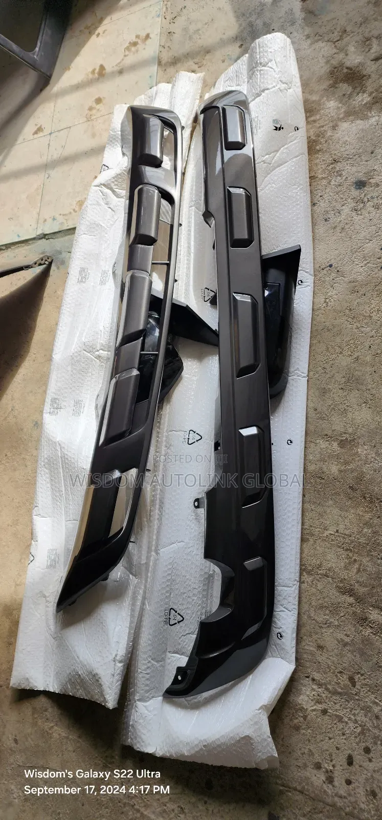 Front AND Rear Bumper Padded for Lexus Gx460 2023/24 Direct