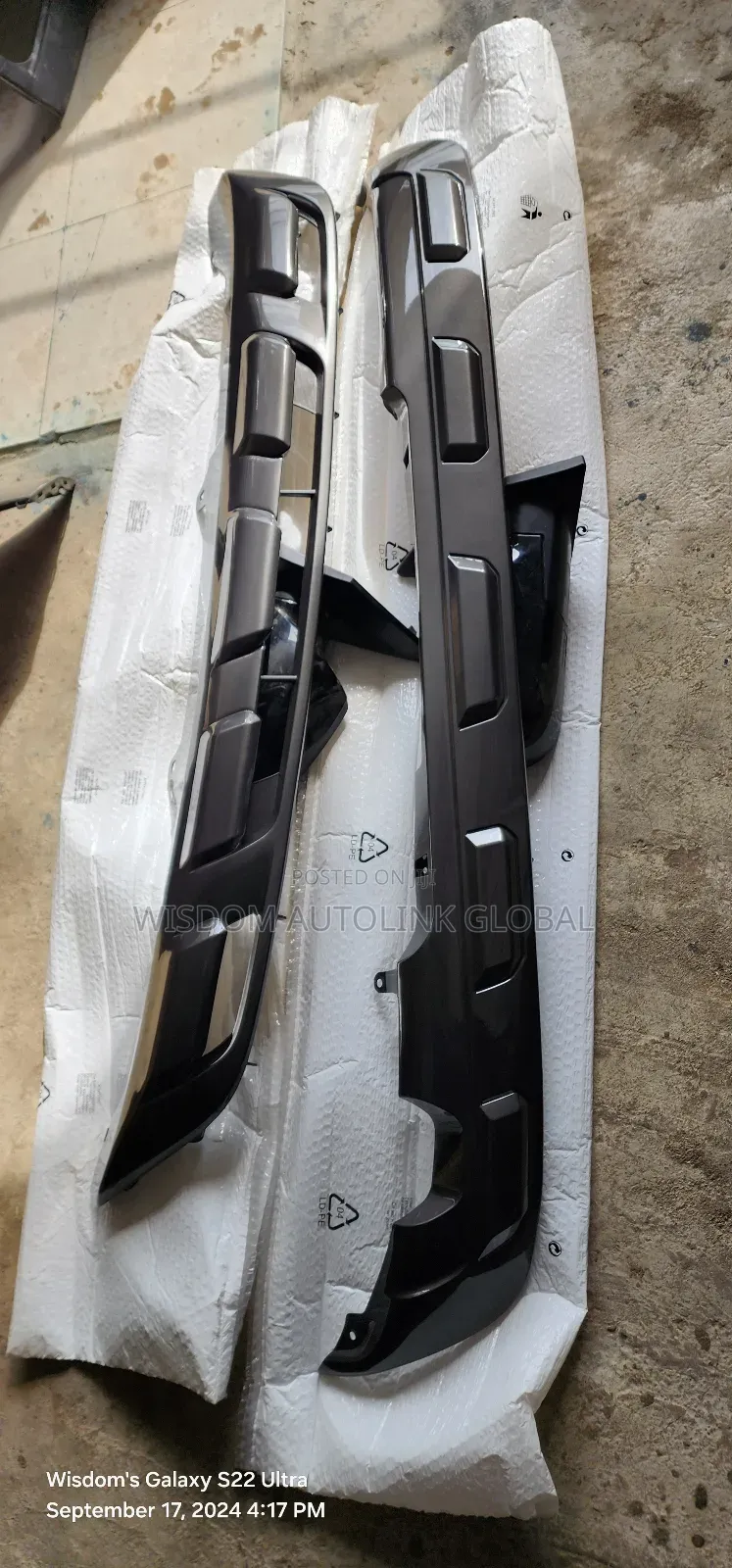 Front AND Rear Bumper Padded for Lexus Gx460 2023/24 Direct