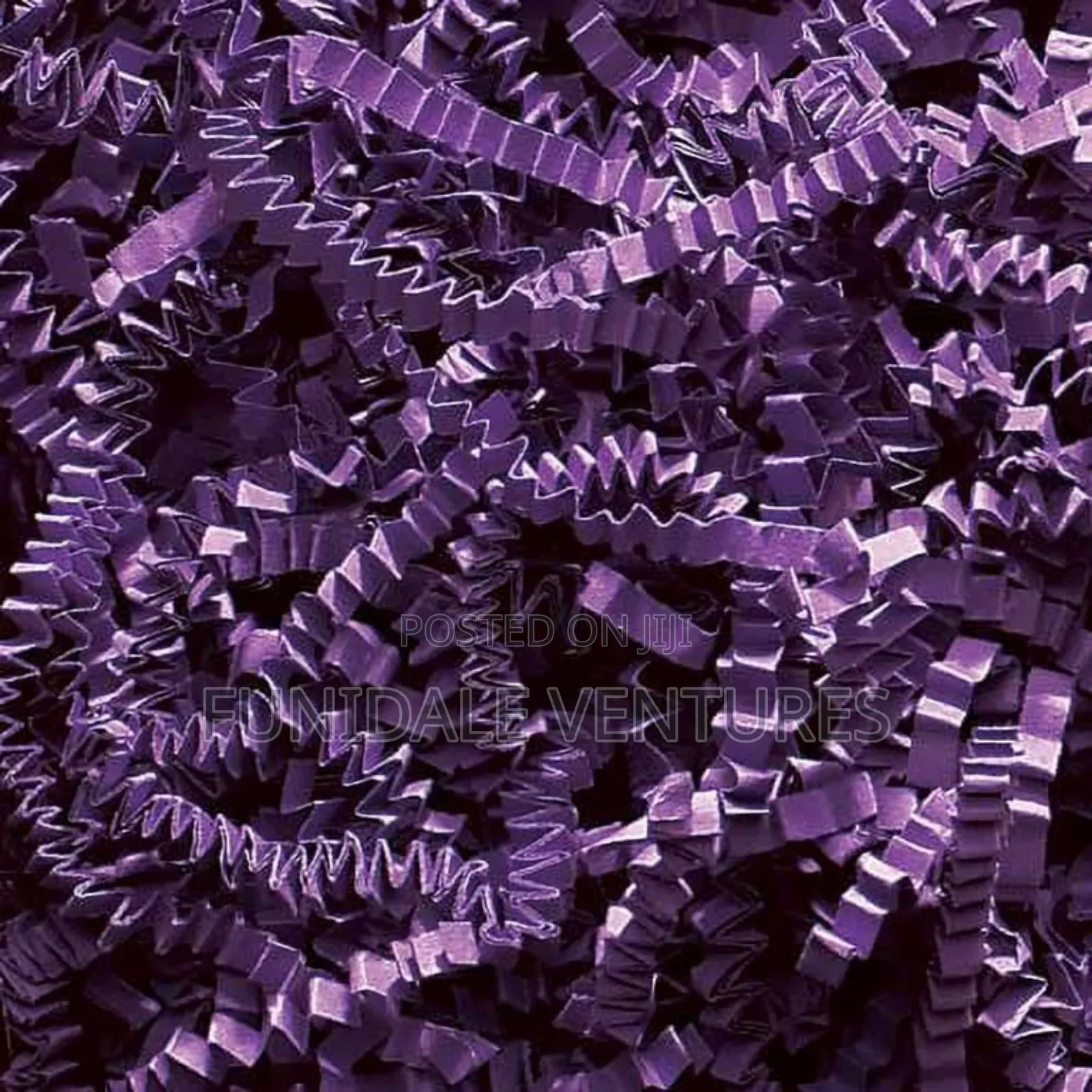 Solid Colour Crinkle Cut Paper Shred - 100g