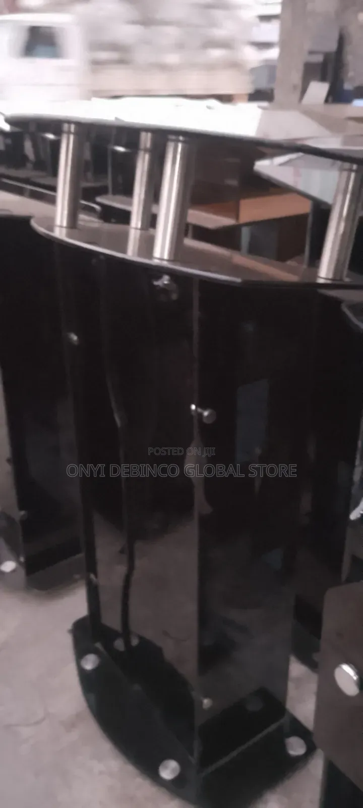 Classic Glass Pulpit for Church Conference Corporate Event