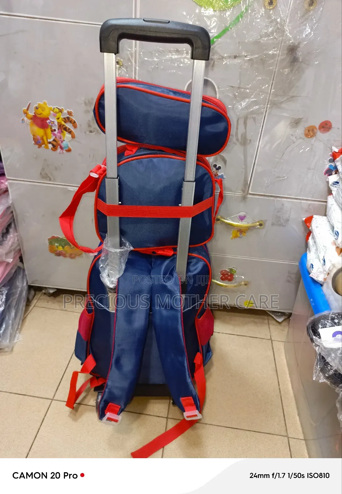 Boy Character Troully N Back Pack School Bag for 6 to 13 Yrs