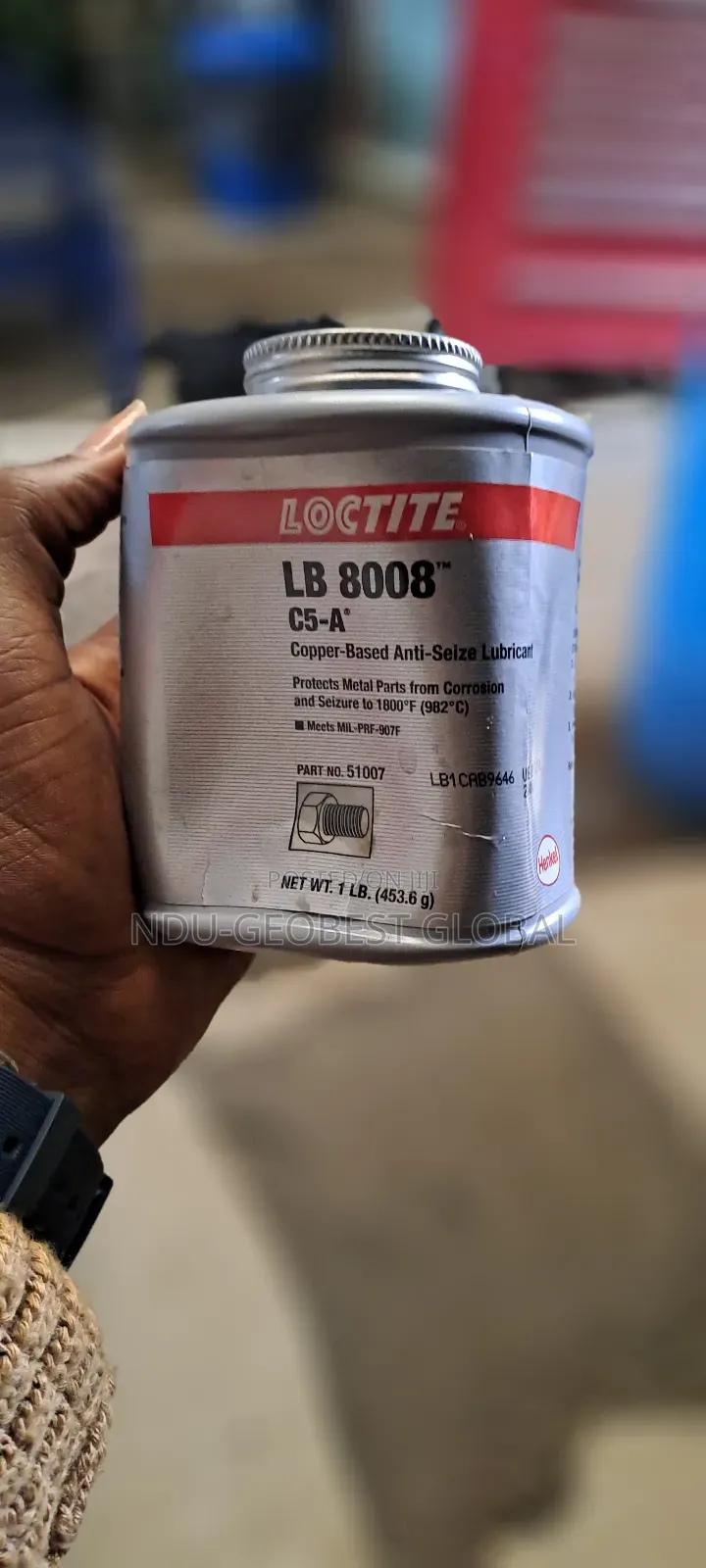 Loctite LB 8008 C5-a Copper-Based Anti-Seize Lubricant