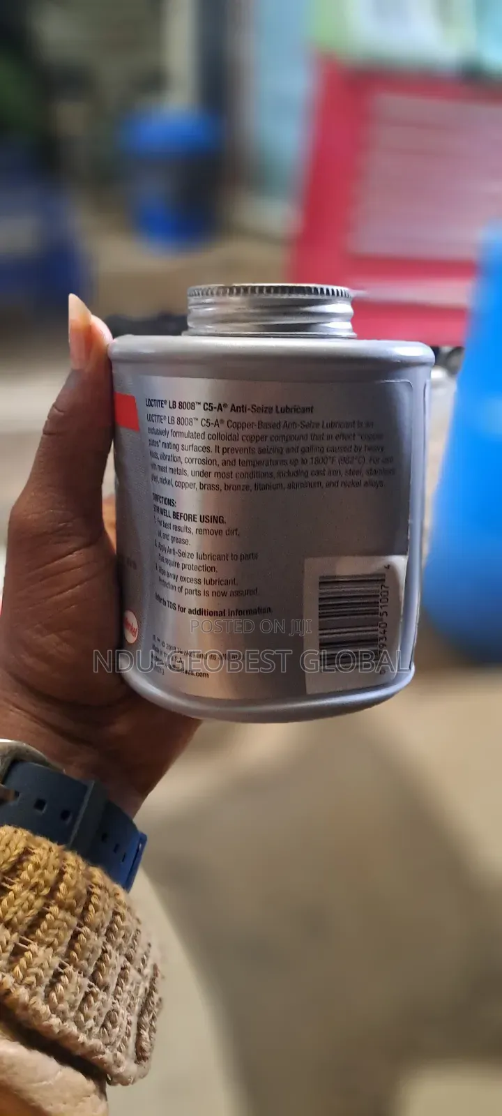 Loctite LB 8008 C5-a Copper-Based Anti-Seize Lubricant