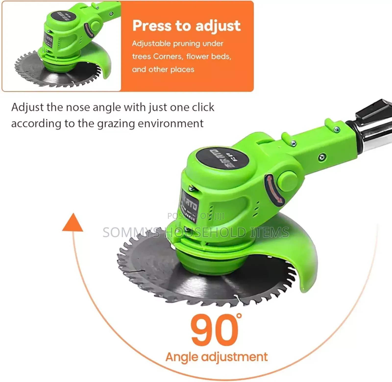 High Quality Rechargeable Speed Mower Cutter With 1 Battery