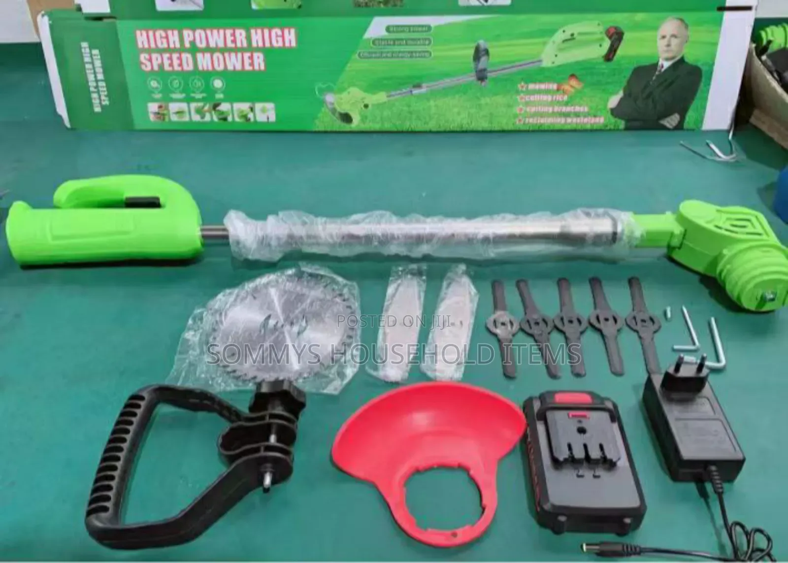 High Quality Rechargeable Speed Mower Cutter With 1 Battery