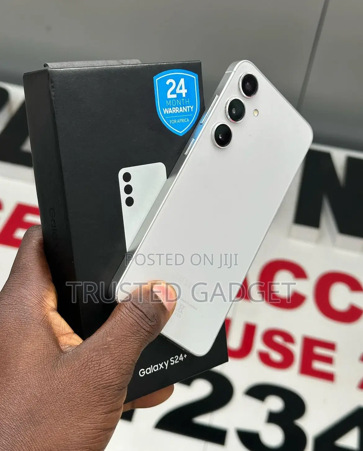 New Samsung Galaxy S24 Plus 256 GB White