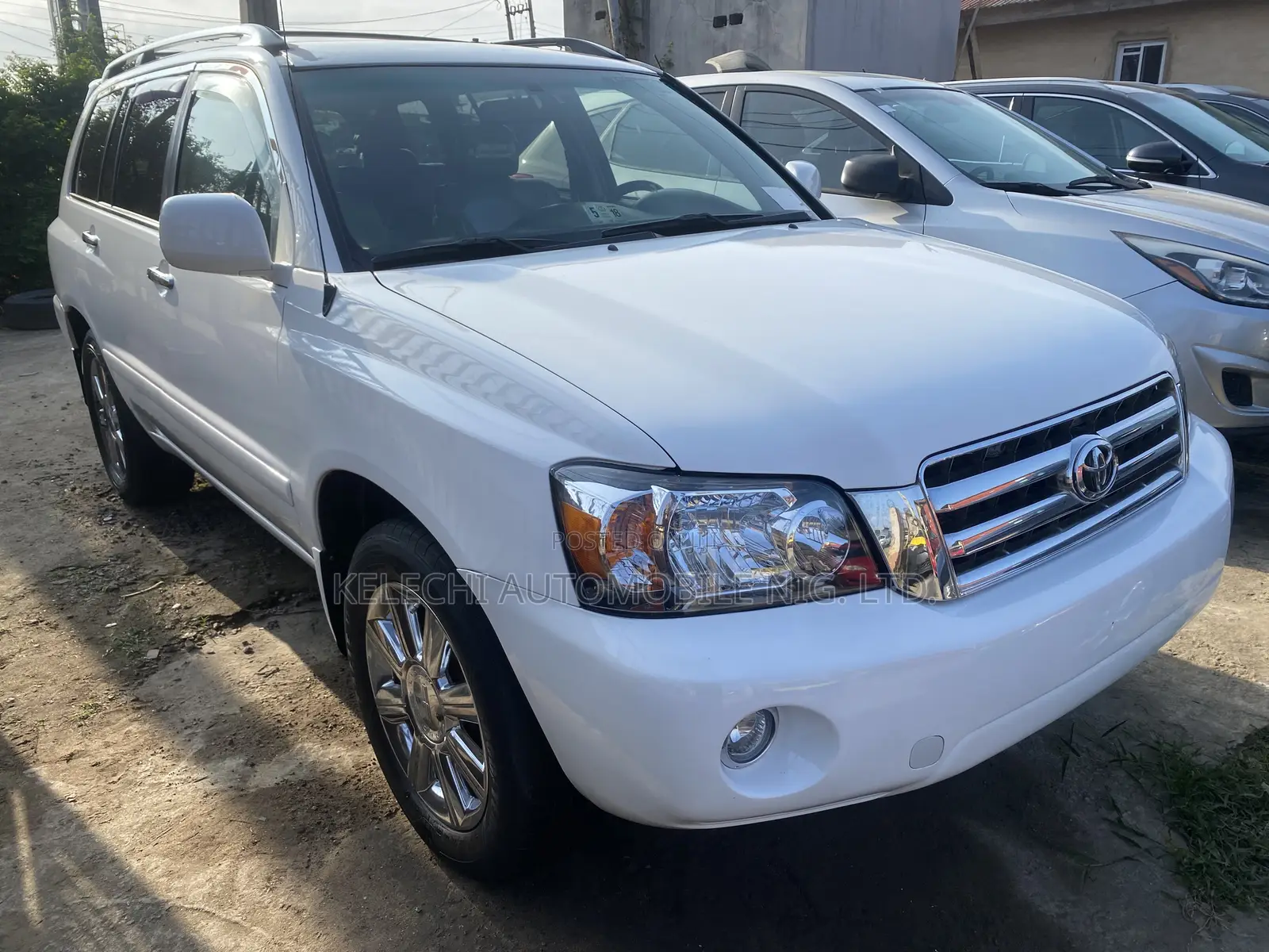 Toyota Highlander 2007 White
