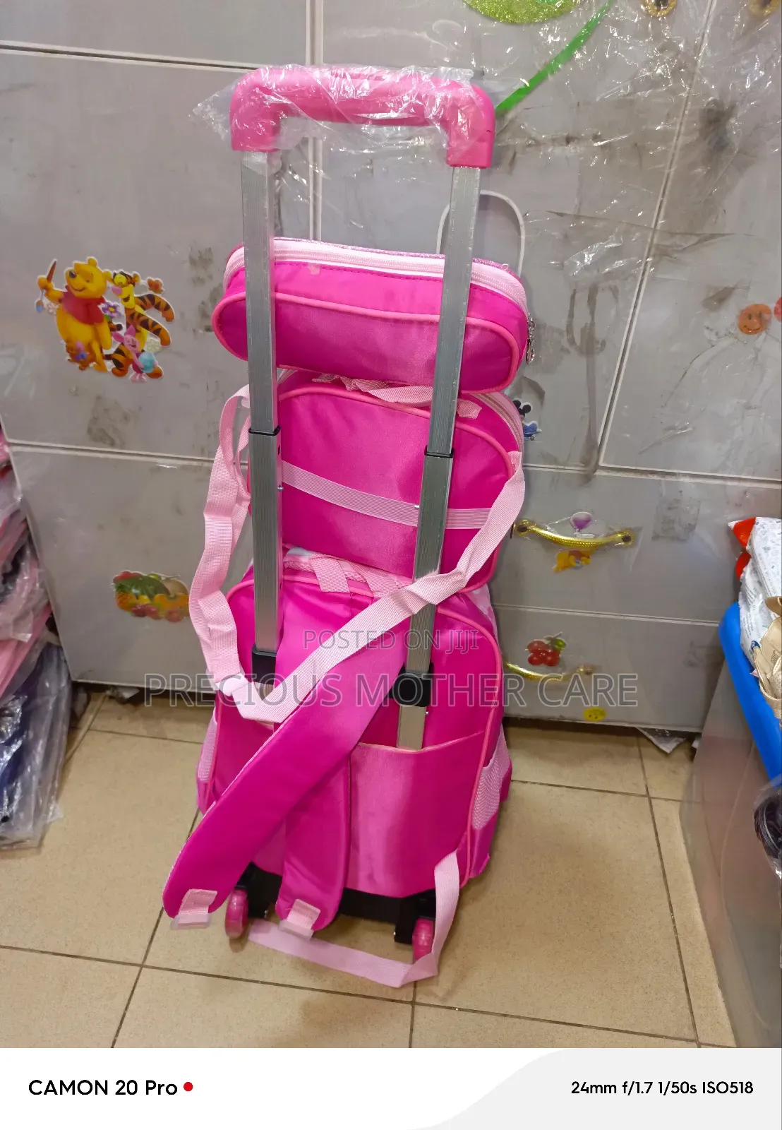 Girls Character Troully Back Pack School Bag for 6 to 13 Yrs